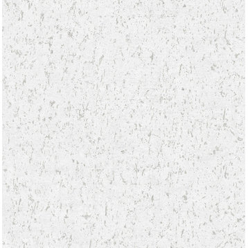 2908-25318 Guri White Faux Concrete Wallpaper Industrial Non Woven