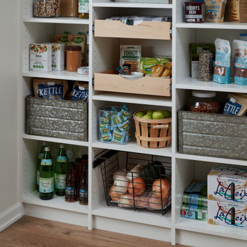 Reach-In Pantry with Barn Door