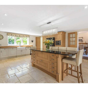 converted 1970’s bungalow into a contemporary cotswold home