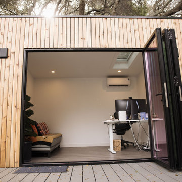 Modern 10x12 Backyard Office Shed | Belmont, CA