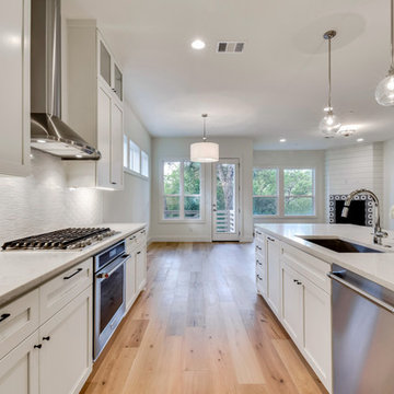 ATX Modern Farmhouse-Wire Brushed Rome White Oak