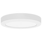Access Lighting - ModPLUS 9" Round Flush Mount, Dimmable, White, Acrylic Lens, Dedicated LED - Access Lighting is a contemporary lighting brand in the home-furnishings marketplace.  Access brings modern designs paired with cutting-edge technology, at reasonable prices.