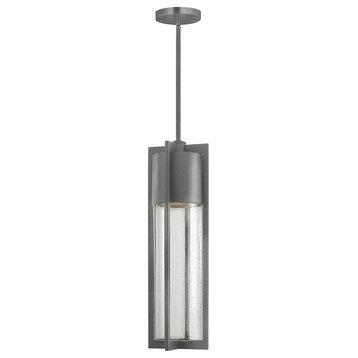 Hinkley Shelter 1322HE-LED Medium Hanging Lantern, Hematite