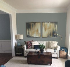 What NAVY paint should I use in this room?