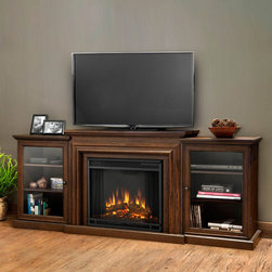 Frederick - Entertainment Fireplace Mantel - Indoor Fireplaces