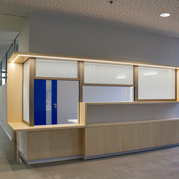 Umbau eines Foyers zum Informationszentrum