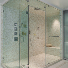 shower walls and ceiling all the same