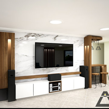 TV Stand & Bar Design