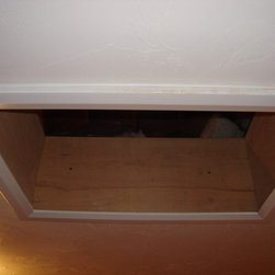 Attic Access Hatch - Step 4: Install attic access door frame and secure - Products