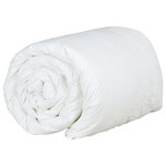 Down Etc - Essential Winter Weight White Goose Down Comforter, King - Down Etc's Spice Collection features this 22 x 22 square poly silk dupioni decorative pillows with 2" flange and an aromatherapy inner pocket. Pre-assembled with a feather and down pillow insert it comes with a Lavender sachet. A great accent for your couch, armchair or bed it also smells wonderful. The beautiful color selection includes rich blues, greens, reds and pinks. Easy to care for, take out the sachet and wash in the machine.