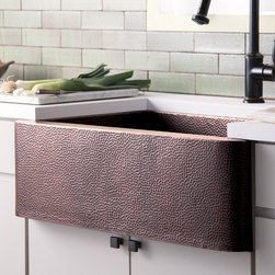 Farmhouse 33 Copper Kitchen Sink in Antique by Native Trails - Kitchen Sinks