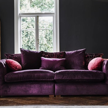 Plush Deco | Velvet Sofa