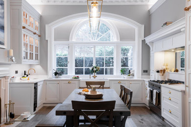 Design ideas for a classic kitchen in Edinburgh.
