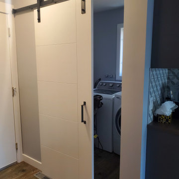 Laundry Barn Door