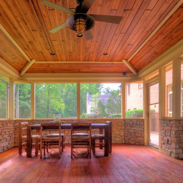 McLean Pavilion with Stone Walls