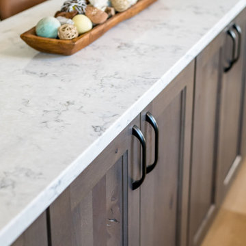 Transitional Kitchen Remodel Done in the Colors Snow and Shale