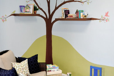 Playroom - contemporary playroom idea in Boston