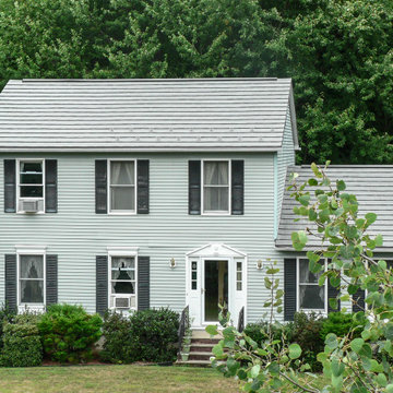 Metal Roofing - Oxford Metal Shingle in Shake Gray House 5
