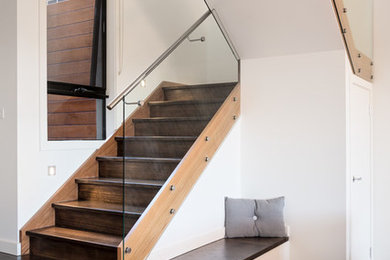 Inspiration for a modern staircase in Melbourne.