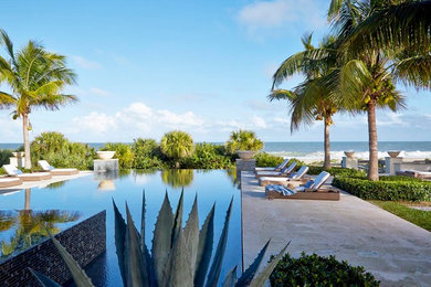 Minimalist pool photo in Miami