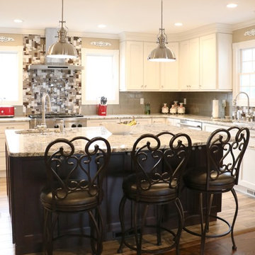 Transitional into the Living Room!