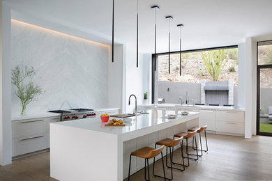 Trendy kitchen photo in Phoenix