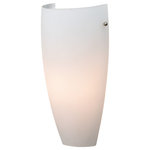 Access Lighting - Daphne, 20415, Wall Sconce, Opal Glass, Incandescent - 1 x 100w Incandescent E-26 Base Bulb (Bulb not included)Voltage: 120vEnergy EfficientLED Specifications: 1600 Lumens, 2700K Color TemperatureBackplate Dimensions: 0.5"L x 4"W x 8.5"HADA, CUL DAMP Rated