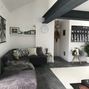 Open plan living space