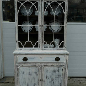 Vintage Chippendale Breakfront