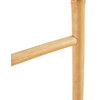 vidaXL Towel Ladder with 5 Rungs Bamboo 59" Towel Rack Organizer Rail Hanger