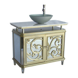 Mirrored Bathroom Vanities - Bathroom Vanities And Sink Consoles