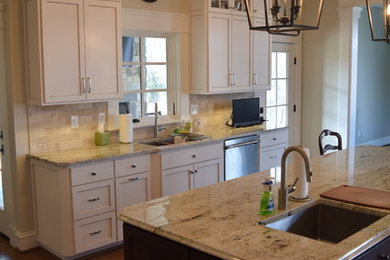 Inspiration for a transitional kitchen remodel in Other