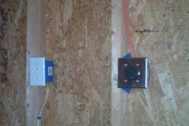 Transitional garage photo