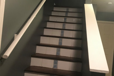 Example of a minimalist staircase design in Other