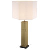 Brass Black Marble Table Lamp | Eichholtz Viggo