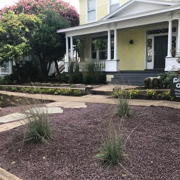 woodland heights native plant lanscape