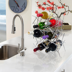 Epicureanist Abstract Wine Rack - Wine Racks