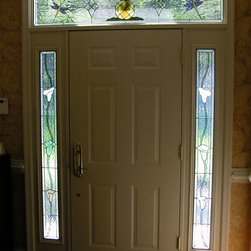 Pineapple Transom - Front Doors