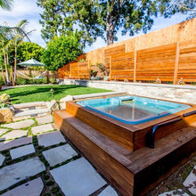 Spa - Hot Tub Landscaping
