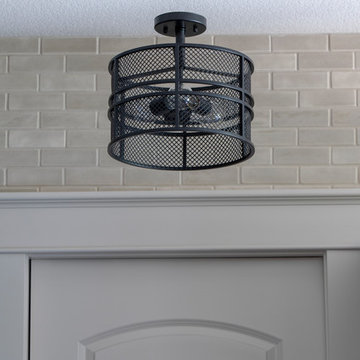 Rixon Mesh Shade 3-Light Flush Mount