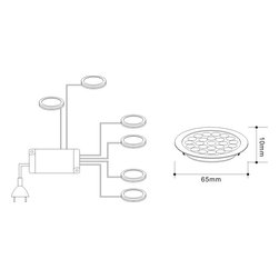 LED sensor cabinet light - Undercabinet Lighting
