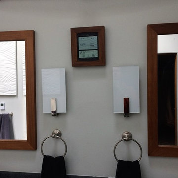 Custom wood weather station