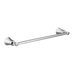 Flara Chrome 18" Towel Bar - Towel Bars