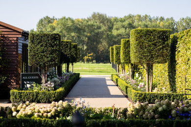 Photo of a traditional garden in Cheshire.