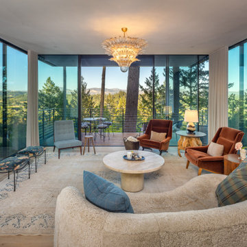 Living Room Facing the Valley