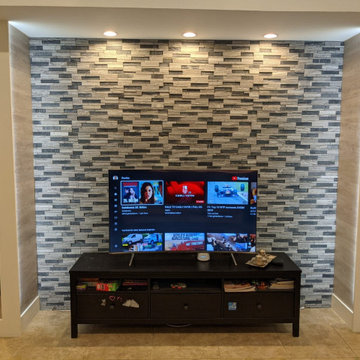 MONSUM BLACK 2F+3D Natural Stone Wall Panels