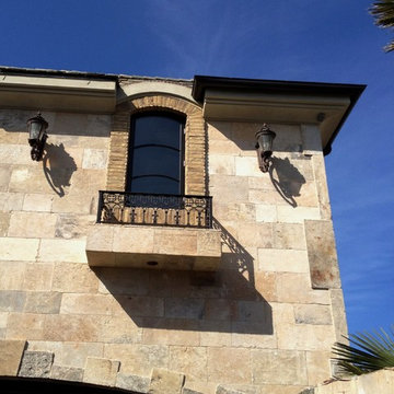 Antique Remedello Stone Wall