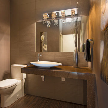 Bellamy Homes - Contemporary - Westpoint Drive @ Woodland Hills - Powder Room