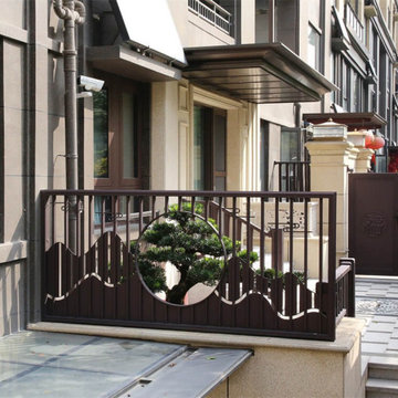 The beauty of the Guan series of fences and courtyard gates