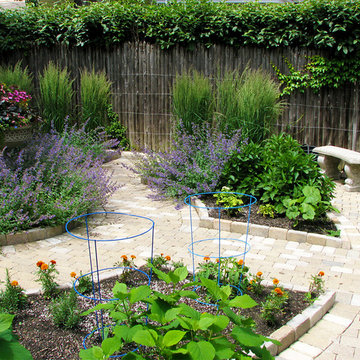 Garden For Flowers and Vegetables